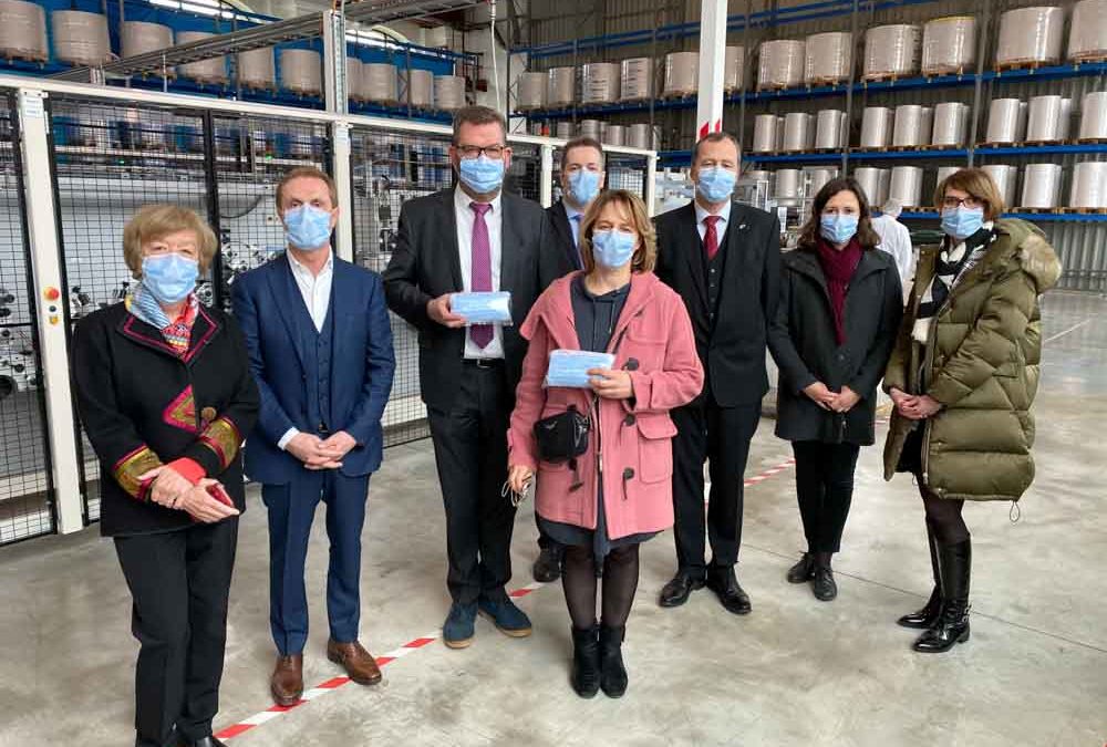 Visite de Mme la Sénatrice et Monsieur l’Ambassadeur