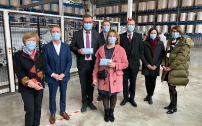 Visite de Mme la Sénatrice et Monsieur l’Ambassadeur
